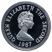 1 Pound - Elizabeth II St. Martin; Silver Proof obverse image