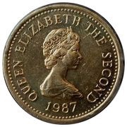 1 Pound - Elizabeth II St. Ouen obverse image