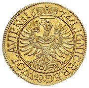 1 Ducat - Georg Wilhelm, Bohemia, 1674-1675 reverse image