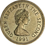 1 Pound - Elizabeth II Schooner, The Tickler obverse image