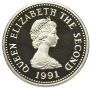 1 Pound - Elizabeth II Schooner, The Tickler; Silver Proof obverse image