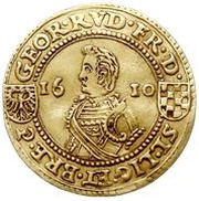 2 Ducats - Johann Christian and Georg Rudolf, Bohemia, 1609-1610 reverse image