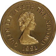 1 Pound - Elizabeth II Schooner, TheTickler; Gold Proof obverse image