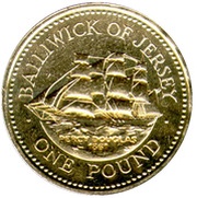 1 Pound - Elizabeth II Clipper, Percy Douglas reverse image