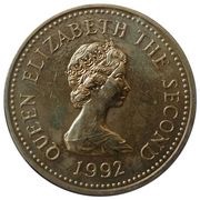 1 Pound - Elizabeth II Shield of Arms obverse image