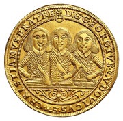 2 Ducats - Georg III, Ludwig IV and Christian obverse image