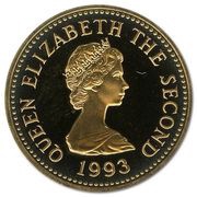 1 Pound - Elizabeth II Barque, Gemini; Gold Proof obverse image