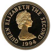 1 Pound - Elizabeth II Schooner, Resolute; Gold Proof obverse image