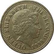 1 Pound - Elizabeth II Schooner, Resolute obverse image