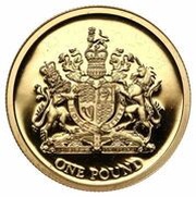 1 Pound - Elizabeth II Diamond Jubilee, United Kingdom, 2012 reverse image