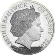 1 Pound - Elizabeth II Trooping the Colour; Silver Proof obverse image