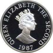 2 Pounds - Elizabeth II Pink Pigeon; Silver Proof obverse image