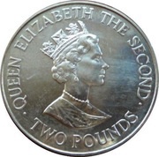 2 Pounds - Elizabeth II Coronation Jubilee obverse image