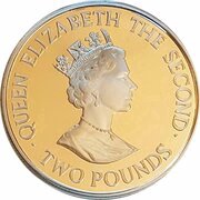 2 Pounds - Elizabeth II Coronation Jubilee obverse image