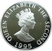 2 Pounds - Elizabeth II Liberation; Silver Proof obverse image