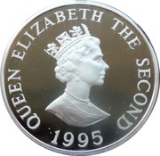 2 Pounds - Elizabeth II Liberation; Silver Piedfort obverse image