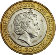 2 Pounds - Elizabeth II 4th portrait obverse image