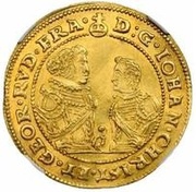 4 Ducats - Johann Christian and Georg Rudolf obverse image