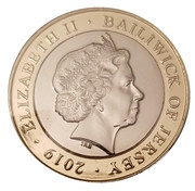 2 Pound - Elizabeth II Red Arrows obverse image