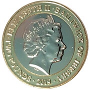 2 Pounds - Elizabeth II Jersey Zoo obverse image