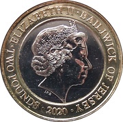 2 Pounds - Elizabeth II Charles Dickens obverse image