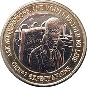 2 Pounds - Elizabeth II Great Expectations, United Kingdom, 2020 reverse image