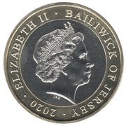 2 Pounds - Elizabeth II 80th Anniversary of the Battle of Britain obverse image