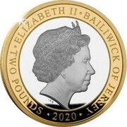 2 Pounds - Elizabeth II Charles Dickens; Silver Proof obverse image