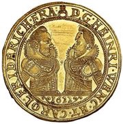 4 Ducats - Johann Christian and Georg Rudolf Oels obverse image