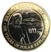 2 Pounds - Elizabeth II Nimrod Expedition, United Kingdom, 2021 reverse image