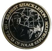 2 Pounds - Elizabeth II Shackleton-Rowett Expedition, United Kingdom, 2021 reverse image