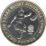 2 Pounds - Elizabeth II Conversion reverse image