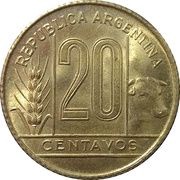 20 Centavos obverse image