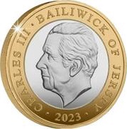 2 Pounds - Charles III Darts; Silver Proof obverse image