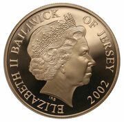 5 Pounds - Elizabeth II Queen Mother; Gold Proof obverse image