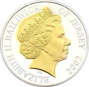 5 Pounds - Elizabeth II Golden Jubilee; Silver Proof obverse image