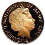5 Pounds - Elizabeth II Duke of Wellington - Gold obverse image