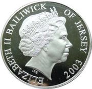 5 Pounds - Elizabeth II Sir Francis Drake; Silver Proof obverse image