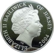 5 Pounds - Elizabeth II Sir John Fisher; Silver Proof obverse image