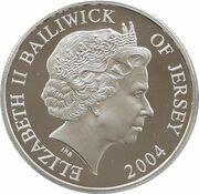 5 Pounds - Elizabeth II Train Tunnel; Silver Proof obverse image