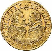 10 Ducats - Johann Christian and Georg Rudolf obverse image