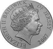 5 Pounds - Elizabeth II Diamond Wedding; Silver Proof obverse image