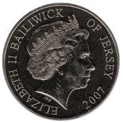 5 Pounds - Elizabeth II Diamond Wedding - Wedding Cake obverse image