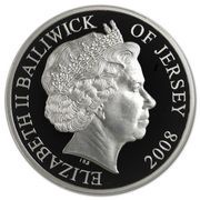 5 Pounds - Elizabeth II R.J. Mitchell; Silver Proof obverse image