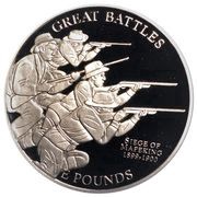5 Pounds - Elizabeth II Siege of Mafeking 1899-1900, United Kingdom, 2009 reverse image