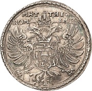 1 Thaler Shooting festival reverse image