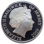 5 Pounds - Elizabeth II Sea Exploration - Robert Falcon Scott; Silver Proof obverse image