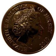 5 Pounds - Elizabeth II Jersey Liberation obverse image