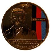 5 Pounds - Elizabeth II DBF: Archie McKellar, United Kingdom, 2010 reverse image