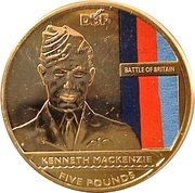 5 Pounds - Elizabeth II DBF: Ken MacKenzie, United Kingdom, 2010 reverse image
